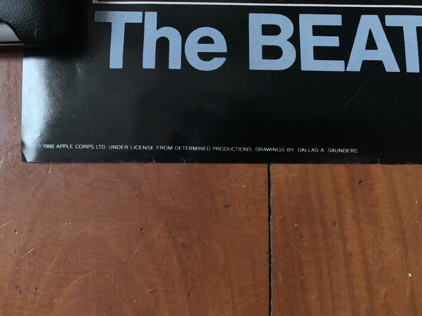 Original 1988 Beatles Poster Banner 26