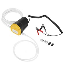 Pompa per Aspirazione Travaso Gasolio Olio Motore Auto Moto Estrattore 12v 60W