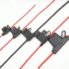 30A car Fuse Holder Power Socket Car Blade Fuse Cable 12AWG