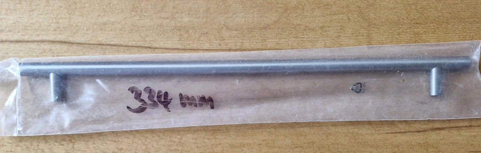 Relinggriff Stangengriff Edelstahl BA 334 mm Länge 494 mm  Ø 13 mm Metallgriff