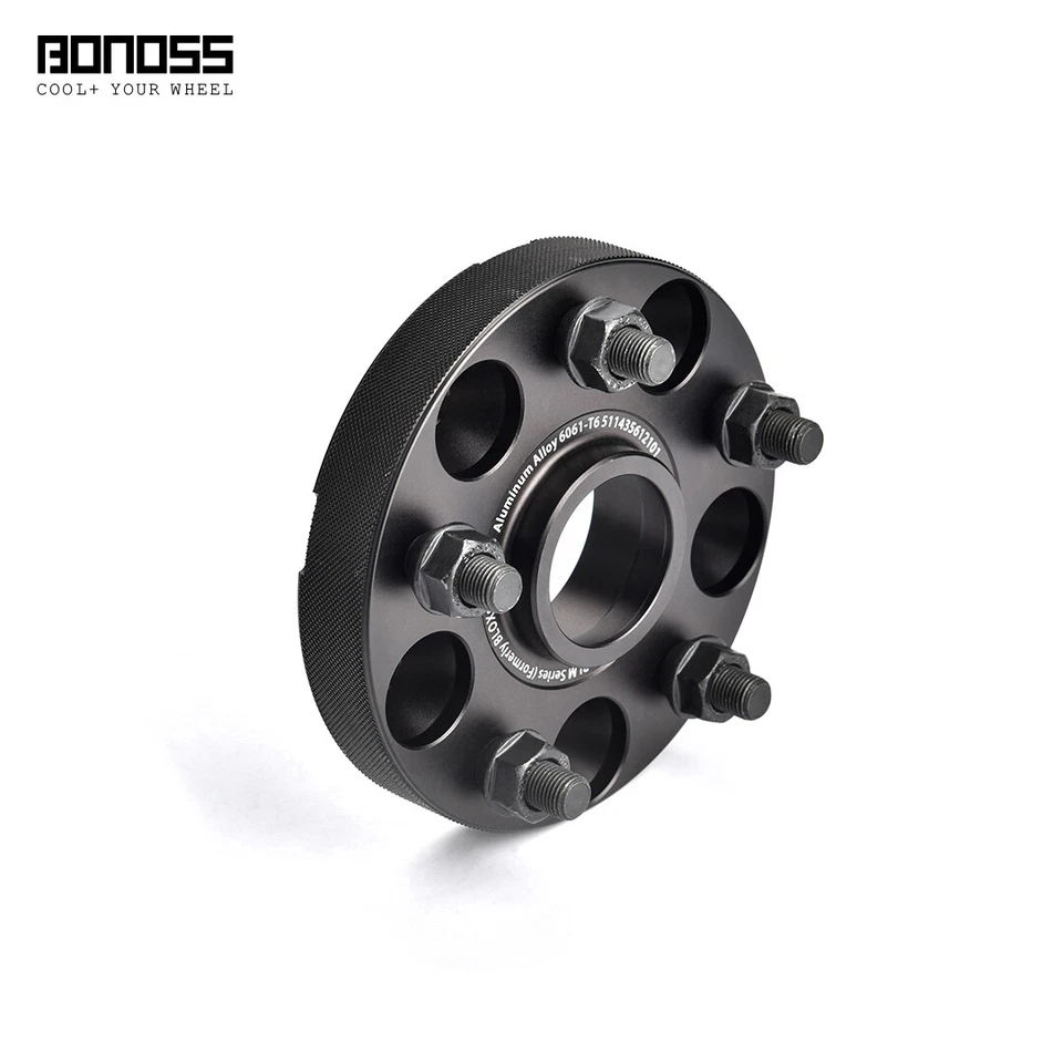 Espaciador de rueda forjado BONOSS 4x25 mm para Land Rover Range Rover Evoque 5x108 CB63,3 Foto 2 de 4