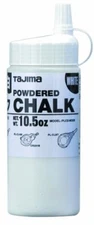 Tajima PLC2-W300 White Ultra Fine Snap Line Chalk, with easy fill nozzle 10.5 oz