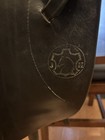 Black Hennig Dressage Saddle 17.5 Flocked — photo 8