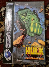 Sega Saturn MK-80200A PAL Console - Controllers, Hulk And Duke Nukem 3D Game