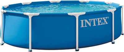 28200EP 10Ft X 30In Metal Frame above Ground Swimming Pool, Pool Only