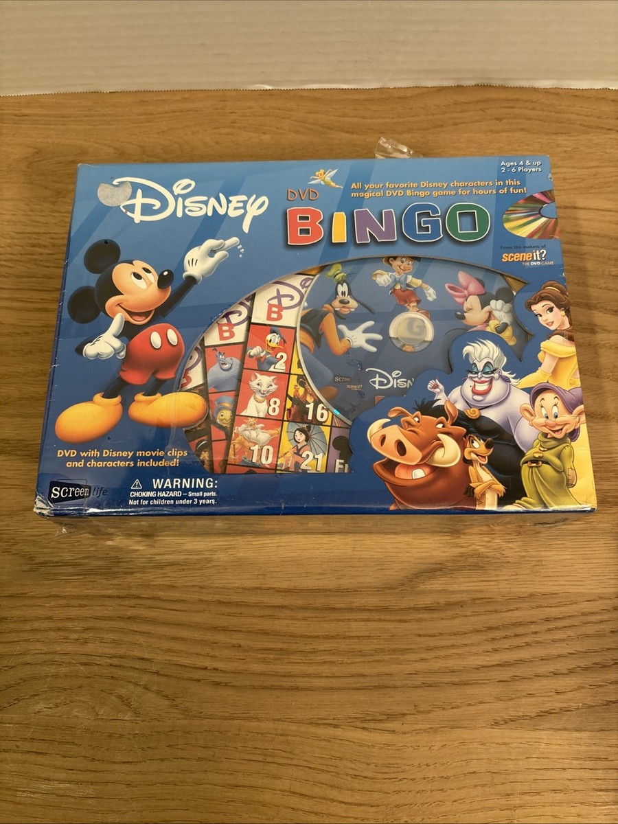 Disney DVD Bingo (DVD / HD Video Game) for sale online | eBay