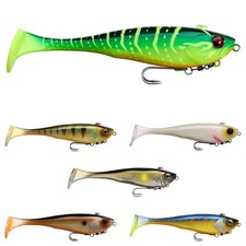 Illex Dunkle 9" Rubber Swimbait 22.8cm 130g Perch Pike Flachwasser