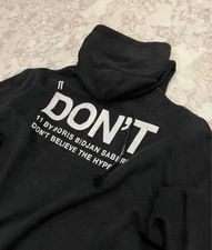 11 by Boris Bidjan Saberi SS19 Hoodie M Black