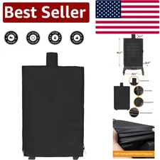 Heavy-Duty Waterproof Pellet Smoker Cover for Pit Boss Grills 26.5"x26.5"