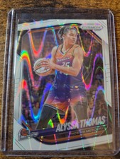 2025 Panini Prizm WNBA Alyssa Thomas White Seismic Prizm #44 Phoenix Mercury