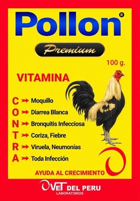 Pollon Plus Premium Poultry Vitamin Supplement for Farm Birds 100g