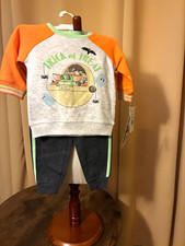 Halloween 2-Piece Fleece Sweatshirt Pants Set, Unisex Toddler 18 Months