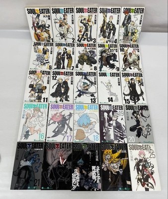 Soul Eater Vol.1-25 Complete Comics Set Japanese Ver Manga