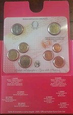 Serie divisionale Zecca monete in euro Annata 2005 FdC - 8 valori