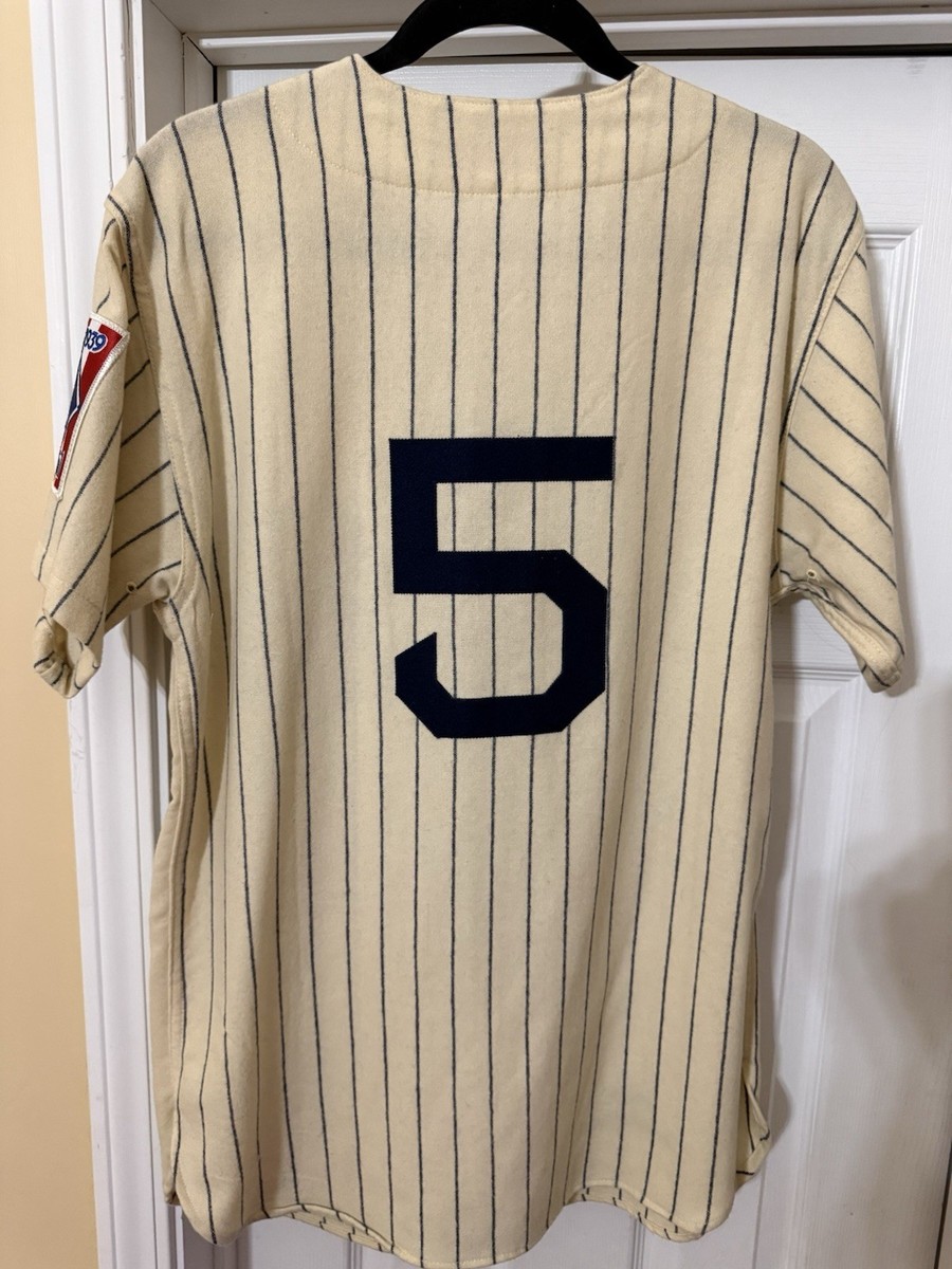 Mitchell & Ness ニューヨーク・ヤンキース DIMAGGIO 5 Authentic Mitchell & Ness 1939 Joe Dimaggio #5 NY Yankees Jersey