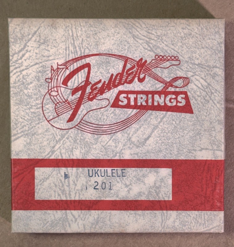Vintage FENDER UKE STRINGS with Box 12 Strings NOS