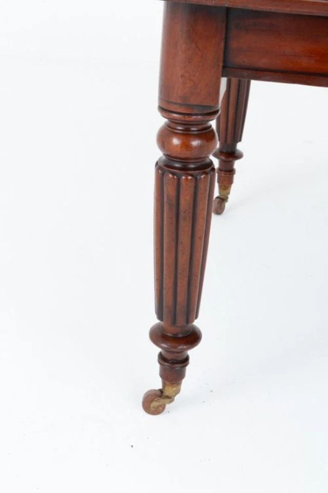 Period William IV Dining Table Mahogany Extending 19th Century - Image 4 of 4