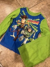 Youth Boys Disney Pixar Toy Story 4 Fleece Pajama Set Size 6/7