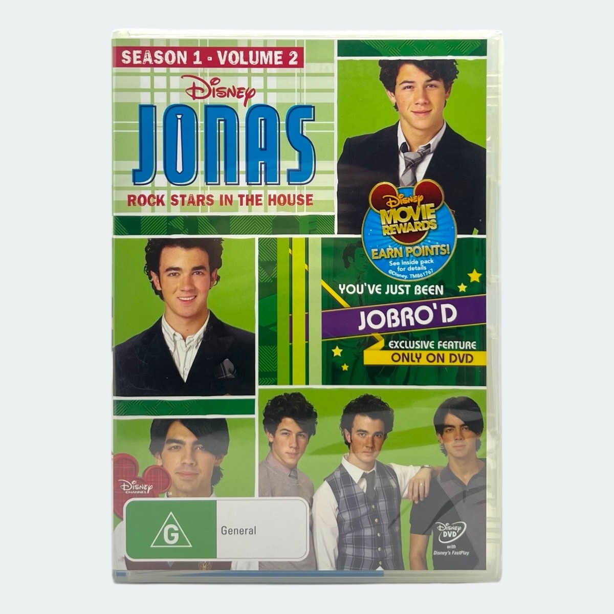 Jonas [Rock Stars in the House]: Season 1 - Volume 2 DVD - Region