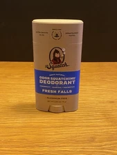Dr. Squatch Men's Natural Deodorant Fresh Falls Aluminum Free 2.65 oz
