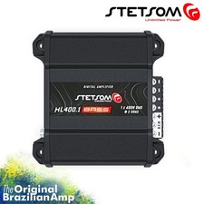 Stetsom HL 400.1 BASS 2 OHM Mono Amplifier  SAME DAY SHIPPING FROM USA 