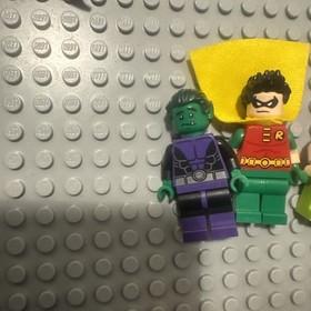 LEGO DC Jokerland Minifigure Lot 76035 Teen Titans Starfire Beast Boy Robin