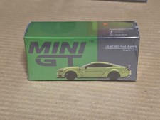 MiniGT 1/64 LB WORKS Ford Mustang Grabber Lime MGT00426-L