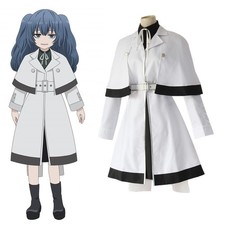 Anime Tokyo Ghoul Yonebayashi Saiko Cosplay White Costume Uniform Suit