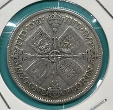 GB 1930, 1 Florin - George V 3rd issue 50% Silver Coin