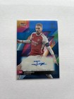 Jorginho 2023-24 Topps Finest UEFA Club Competitions Auto Blue Refractor 050/150