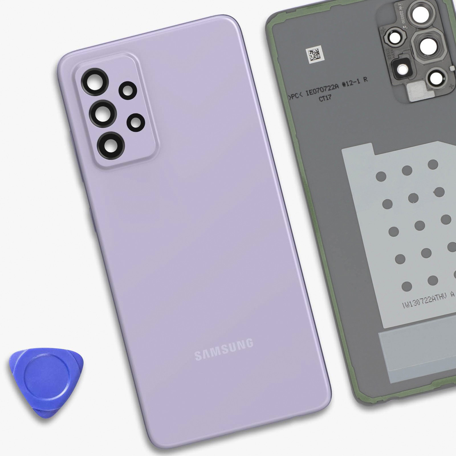 Coque Galaxy A52 violette de qualité constructeur et ajustement premium - 4