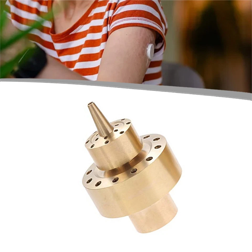 DN25 Brass Fountain Jet Nozzle for Garden Ponds Enhances Water Patterns - Bild 3 von 4