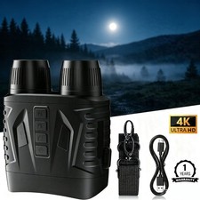 4K Night Vision Goggles - Night Vision Binoculars with 3.5" IPS Screen,2600mAh,j
