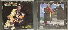Two Stevie Ray Vaughn CDs, issued through BMG Music Club, CDs like new