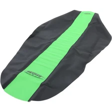 SDG Components Pleated Gripper Seat For Kawasaki Green/Black 96360GK