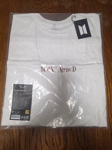 BTS SUGA Agust D D-DAY US Tour Long Sleeve Shirt L Unused Collectible ...