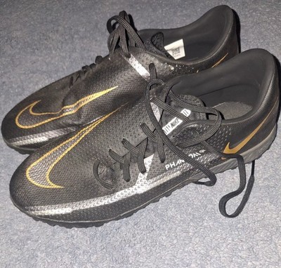 Nike Phantom GX Academy TF. Fußballschuh, Schwarz Gold, Neu Größe 41