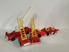 Vintage Fisher-Price Fire Truck Lot – 6 Trucks Total – Ladders & Rescue Vehicles