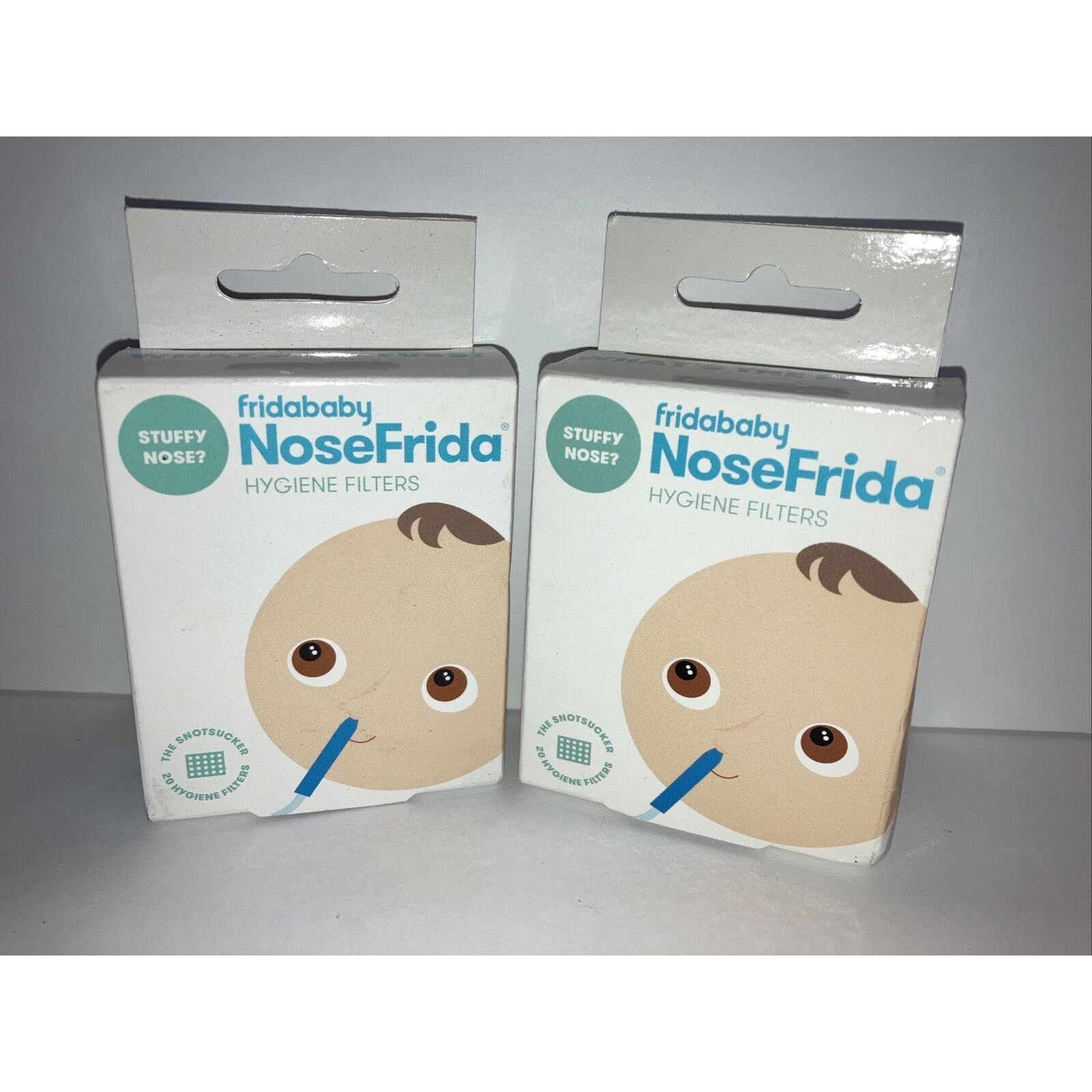Fridababy NoseFrida Snotsucker Nasal Aspirator Replacement Filters 20 Ct Lotof 2