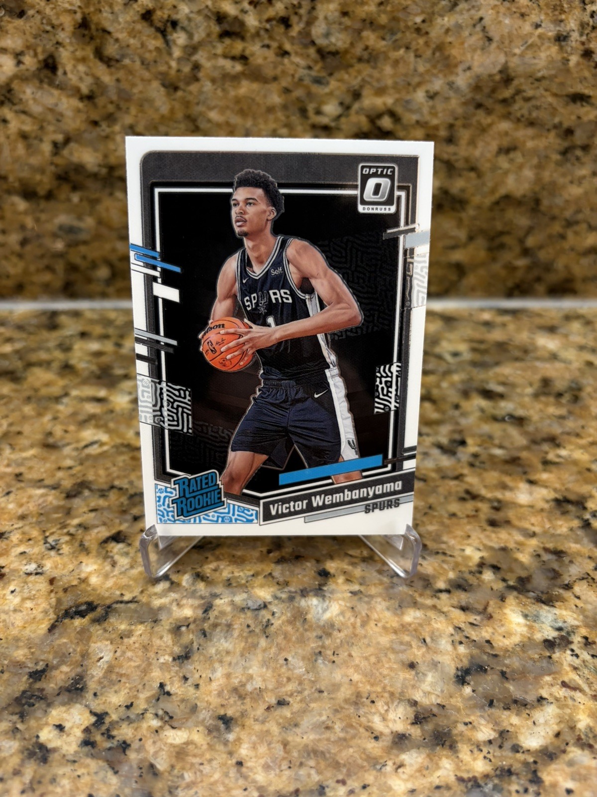 2023-24 Donruss Optic Victor Wembanyama Rated Rookie Card #225 Spurs RC 🔥🔥