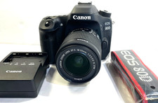 Canon EOS 80D Digital SLR Camera with 18-55mm f/3.5-5.6 Lens