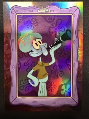 Topps Spongebob Squidward s Gallery SG-10 Nathanna Erica