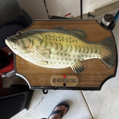 Vintage Big Mouth Billy Bass   Don t Worry  &  Take Me To The River  WORKS!