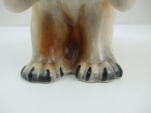 Vintage Nippon Japan Bassett Hound Dog Planter Long Ears Big Eyed Mid Century - Picture 7 of 9