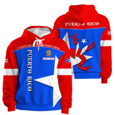 Custome Puerto RiCan Hoodie for Men 3D Printed, Puerto Rico Shirt Hoodie S-4XL