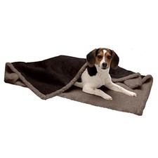 Waterproof  Self-Warming Throw Blanket for 40.0"L x 30.0"W x 0.25"Th Espresso