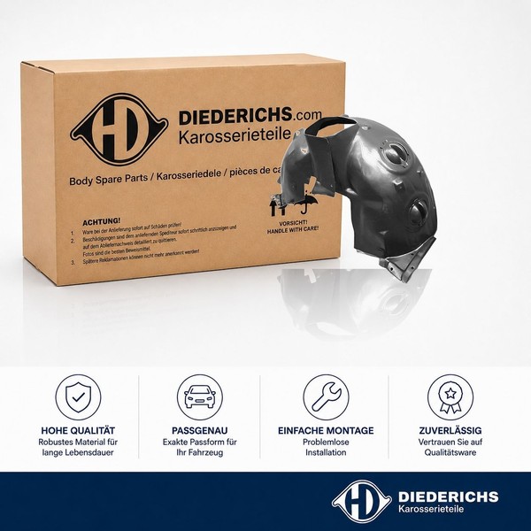 Verkleidung Radhaus Vorne Rechts Diederichs 1206008 FÜR Mini-image