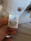 SIZE 14W LIZ CLAIBORNE Elastic Waist White Capri Jeans INVPV3921 — photo 5