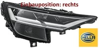 Hella 1LX354871-041 Hauptscheinwerfer Rechts Scheinwerfer FüR Audi