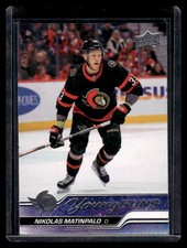 2023-24 Upper Deck #495 Nikolas Matinpalo
